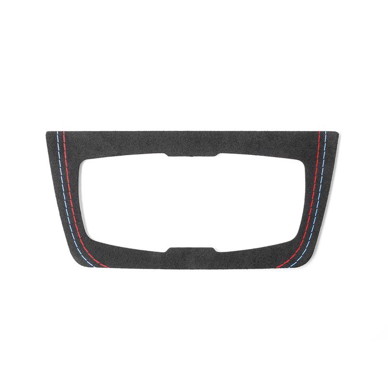 Для BMW F30 F32 F34 Серии 3 2013-2019 Из Алькантары Ручка Переключателя Фары Накладки Стикеры Аксессуары для Тюнинга Салона Автомобиля