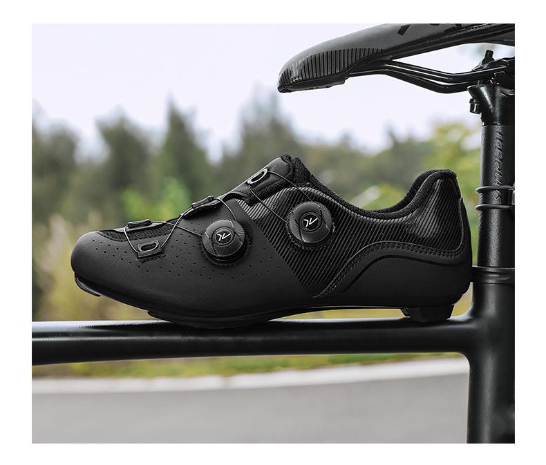Cross-Border Plus-Size Lockless Cycling Shoes for Men & Women - Road & Mountain Bike Hard Sole