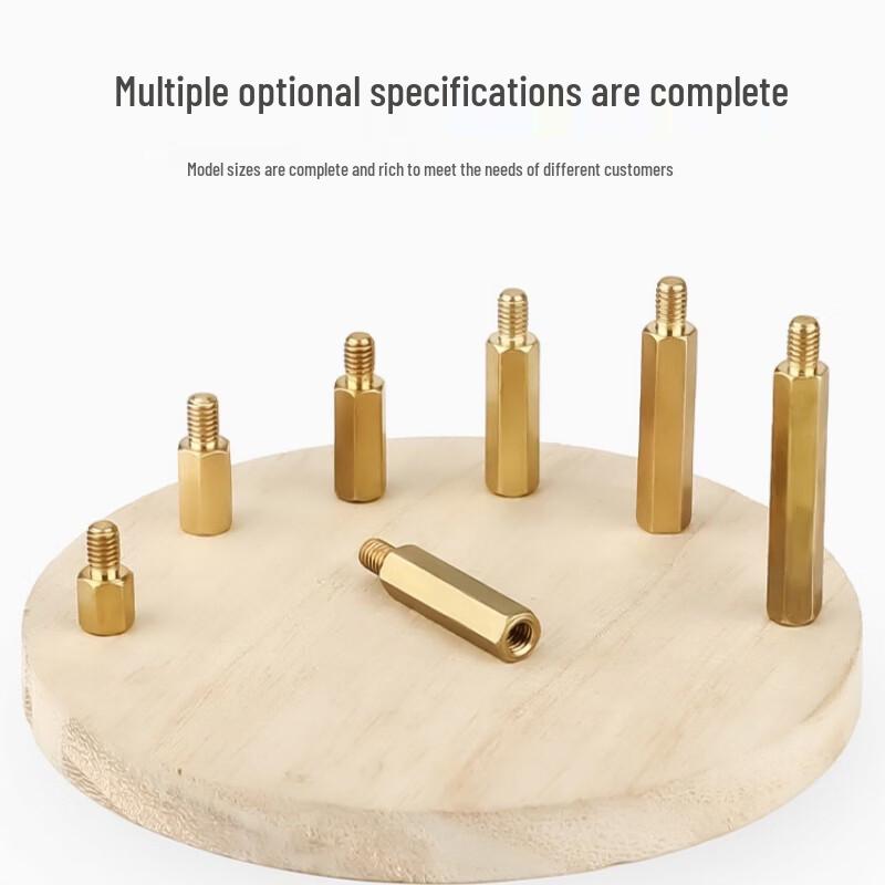 M2.5 Hexagonal Single-Head Copper Standoff Pillars