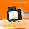 Y4000 Мини камера с экраном HD 1080P Портативная ретро ультракомпактная мини камера видеорегистратор с лампой-вспышкой и док-станцией для аккумулятора