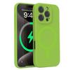 Liquid Silicone Phone Case IPhone 16 Pro Max With Magnetic Adsorption Lens Protection Shockproof Anti-Scratch