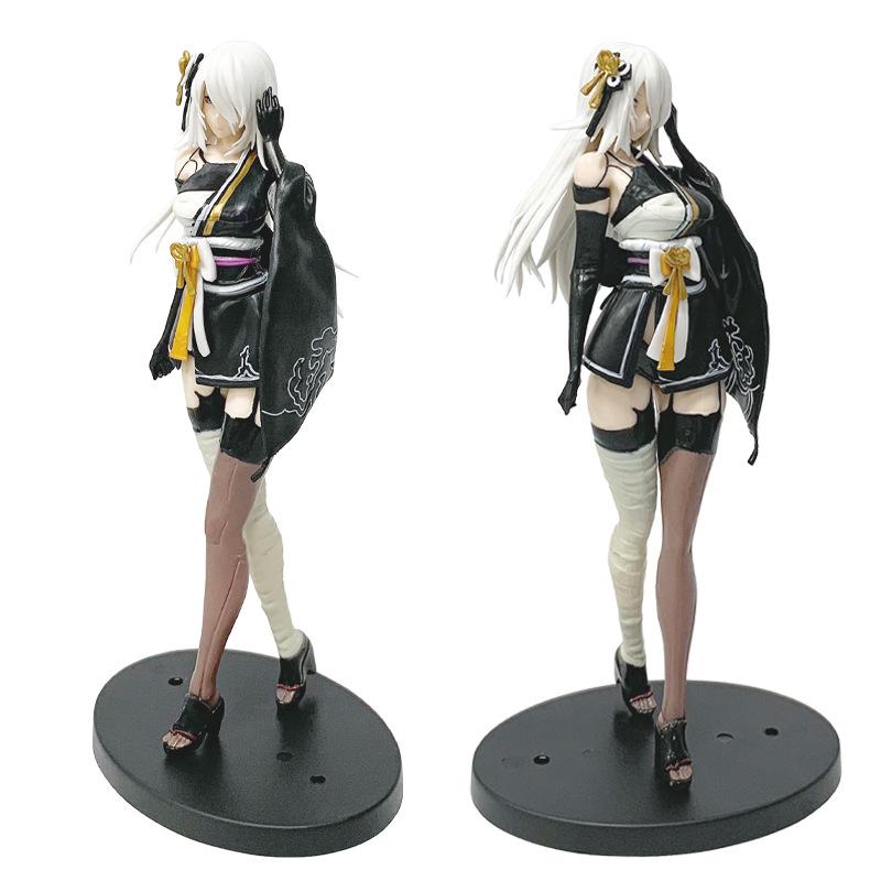 Отрицать:Автомата Ципао YoRHa Тип A №2 Фигурка Настольная Сексуальная Девушка 2B Ципао Маска GK Статуэтка Модель из ПВХ Коллекционная Игрушка