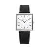 [ЧАСЫ CARVEN] ЧАСЫ CARVEN Мужские кожаные часы CV643-WH/BK