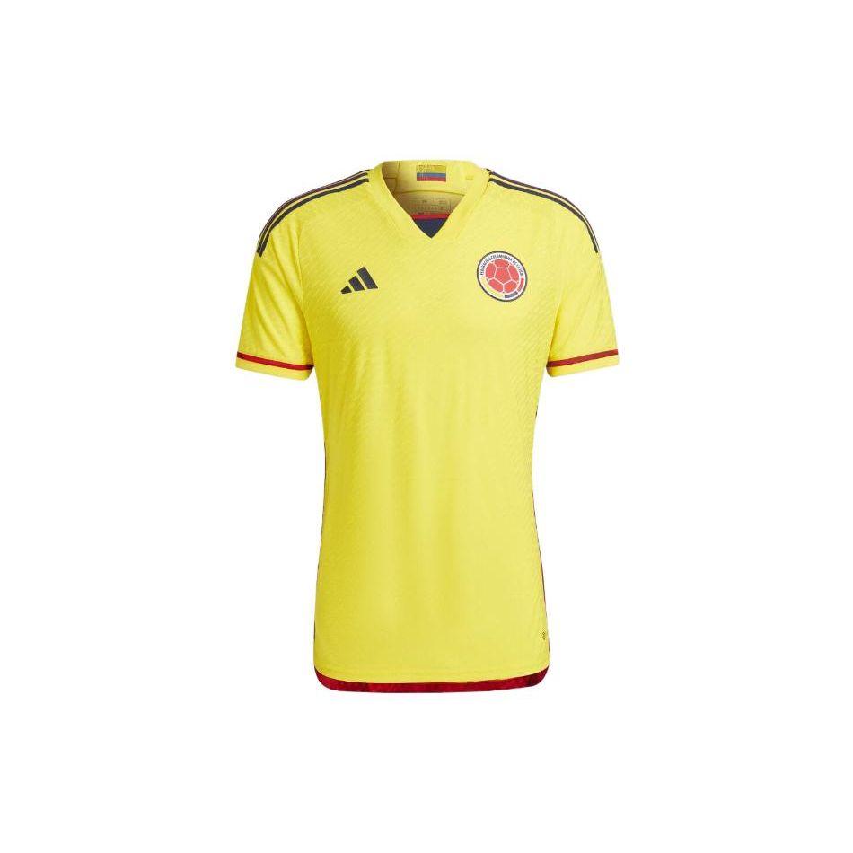 Adidas Сплошной цвет с логотипом и коротким рукавом, футбольная майка для игрока, мужская спортивная майка, желтый HB9172