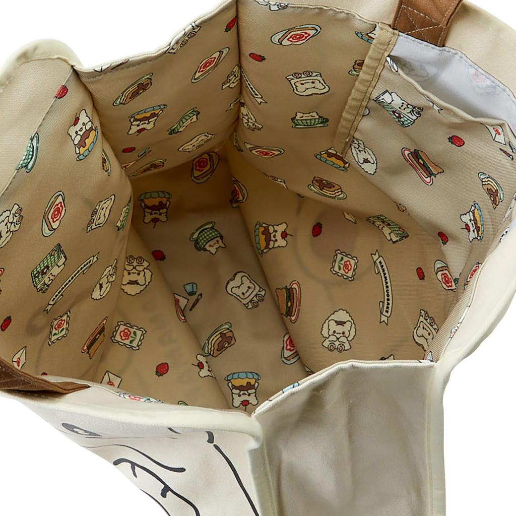 Сумка-тоут Sanrio с изображением призрака Ханамару Ширина 38 x Глубина 12 x Высота 42 см Полиэстер Хлопок 930954 В форме персонажа (всегда ты!) Прибл.