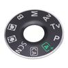 Camera Function Dial Cover Plate Mode Interface with Film Repair Accessory for 6D