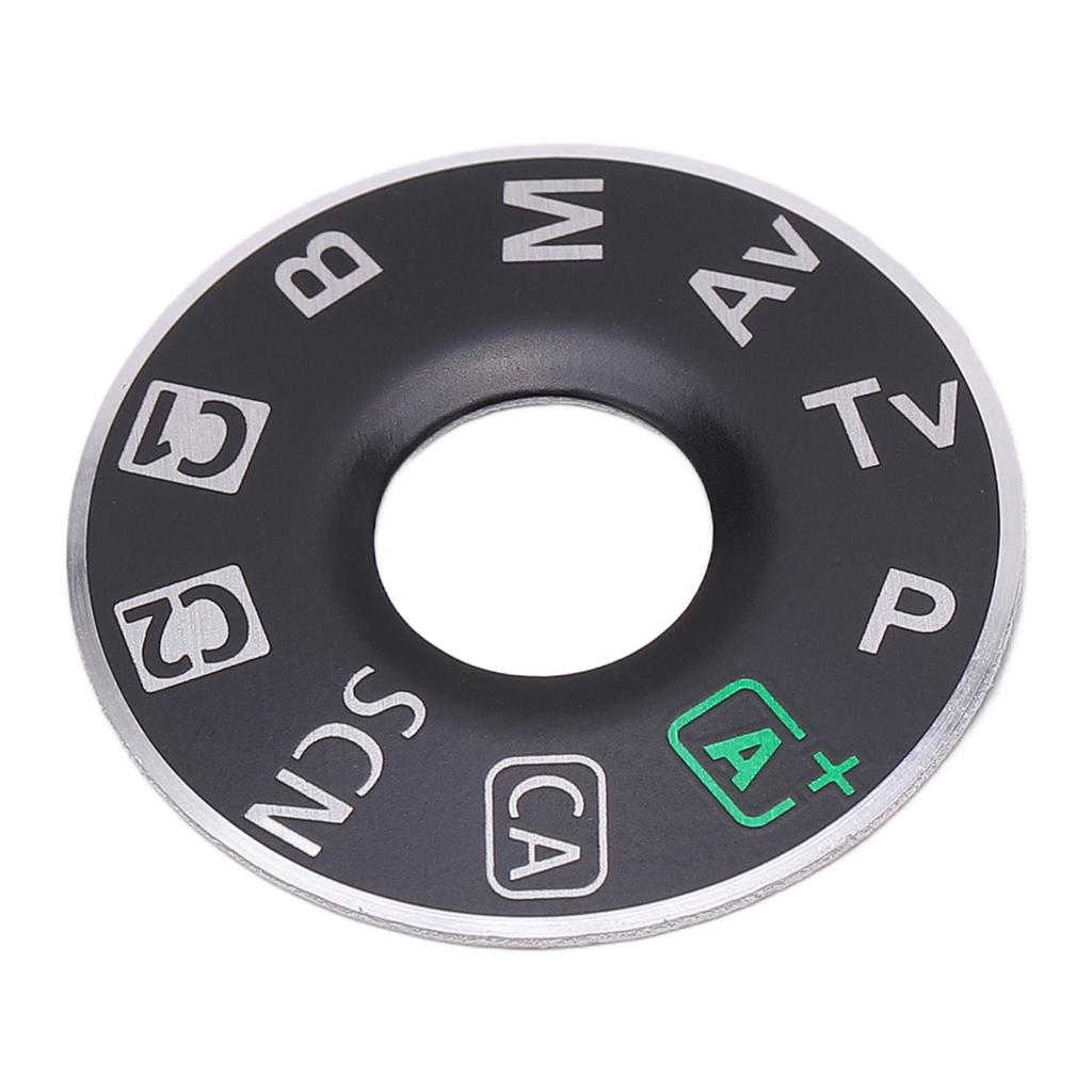 Camera Function Dial Cover Plate Mode Interface with Film Repair Accessory for 6D