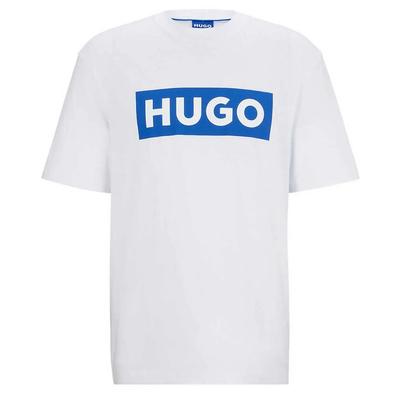HUGO Футболка с коротким рукавом Nico BLUE