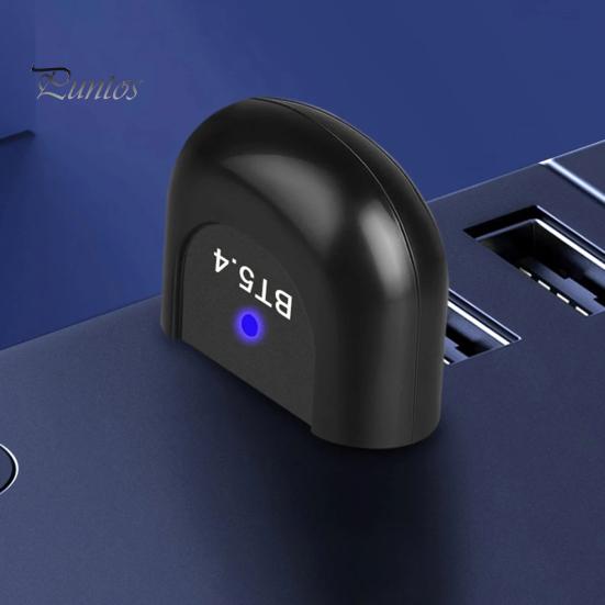 Беспроводной адаптер для ПК с ОС Windows 11/10/8.1, ноутбука, Plug and Play, Bluetooth-совместимый адаптер 5.4 с защитой от помех