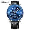 CHENXI Men's Multifunctional Sports Chronograph with Luminous Steel Band - Quartz Watch
