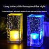 Bar Table Lamp Led Rechargeable Crystal Lamp Creative Personality Restaurant KTV Atmosphere Bedside Lamp Night Light Decorative Table Lamps
