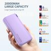 Power Bank Kuulaa 20000мАч со светодиодным индикатором заряда