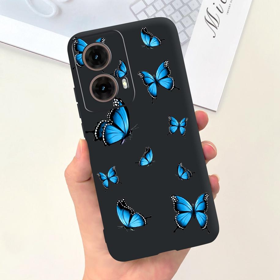 Для Motorola Moto G85 5G Чехол Милые Девочки-Астронавты Мягкий Силиконовый ТПУ Чехол для Телефона Для Moto G85 2024 Funda G 85 MotoG85 Матовый Чехол