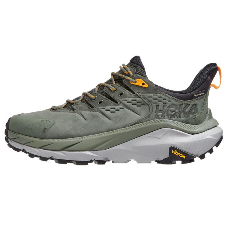 New HOKA ONE ONE Kaha 2 Low Gore Tex Thyme Radiant Yellow 1123190-TRYL