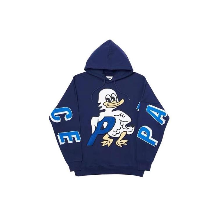 Palace Sportivo Knit And Duck Out Hoodie 'Navy' Unisex P17CS029