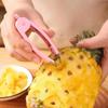 Pineapple Eye Remover, Pointed Strawberry Clipper, Multi-functional Household Pineapple Peeler, Strawberry Stem Remover, and Eye Remover.