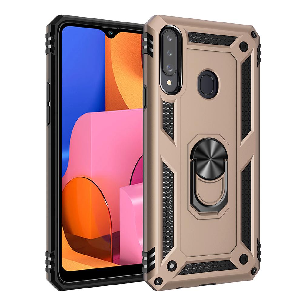 Противоударный бронированный магнитный чехол для Samsung Galaxy A10 A20 A30 A50 A70 A20E A12 A21S A51 A71 A6 A8 A9 Plus 2018 металлический чехол-кольцо