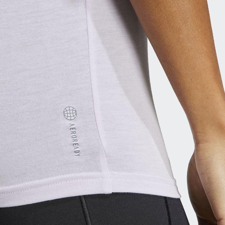(WMNS) adidas Yoga Studio Oversized T-Shirt Asia Sizing 'Purple' Women's HR5079