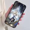 Чехол для телефона Genshin Impact F-Furina для Samsung S25, S24, S21, S22, S23, S30, Ultra, S20, Plus, Fe, Мягкий силиконовый черный чехол