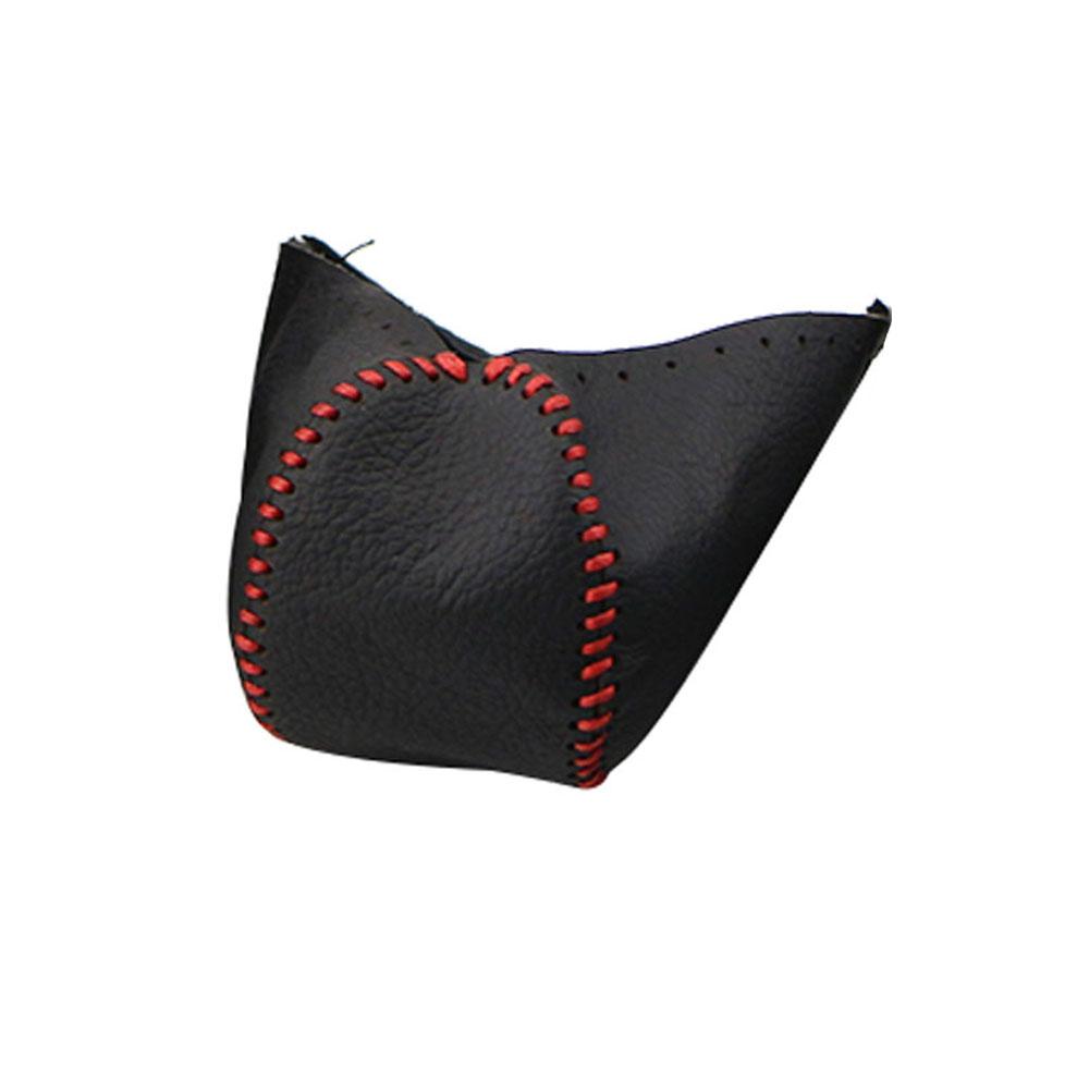 Натуральная кожа, автомобильная ручка переключения передач, крышка, ошейники для Mitsubishi Galant Outlander Lancer Evolution Pajero ASX AT