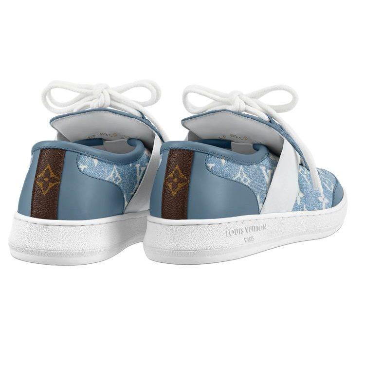 Louis Vuitton Кроссовки Lous 'Denim Monogram' Женские 1AB32H