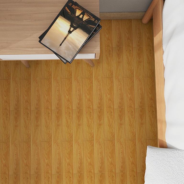 Напольная плитка из искусственной кожи под дерево, виниловые наклейки на пол, водонепроницаемая наклейка на пол для ванной комнаты, кухни, спальни, толщина 0,93 мм