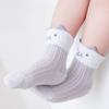 Летние детские носки для девочек и мальчиков, сетчатые тонкие детские носки с милым рисунком, мягкие и удобные носки для новорожденных 0-5 лет