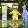 Lemon Baby Children's Kindergarten Raincoat One-Piece Boys and Girls Kindergarten Kids Cute Rain Poncho