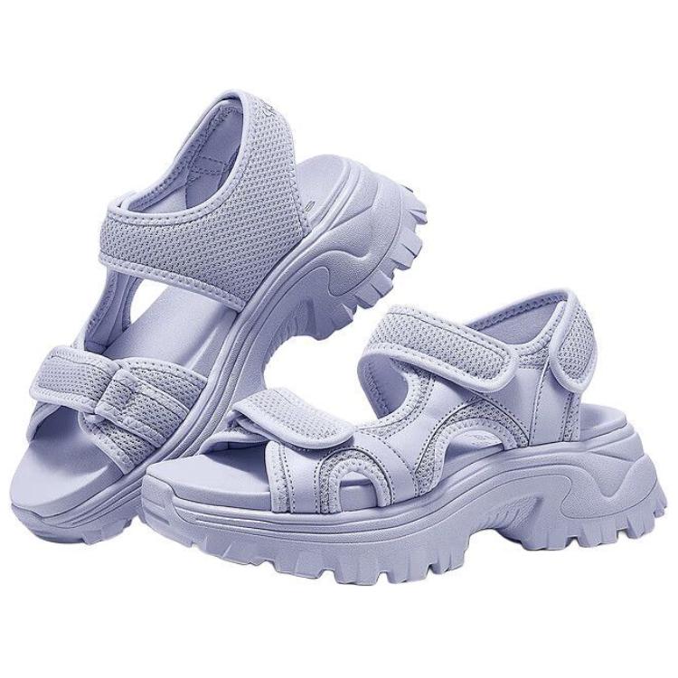 Skechers Современные удобные сандалии Удобные универсальные пляжные сандалии Женские сандалии Светло-лиловые 119876-LAV