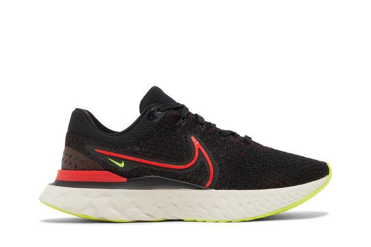 Nike React Infinity Run Flyknit 3 'Black Siren Red'