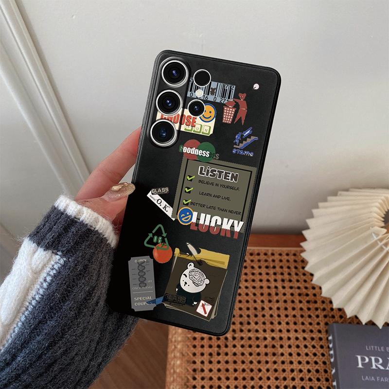 Мягкий силиконовый черный чехол с рисунком космонавта для Xiaomi Redmi Note 13 Pro 13C Poco C65 Samsung A55 S24 iPhone Camera Защитный противоударный чехол