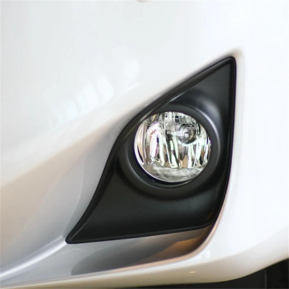 Fit For 2011-2013 Lexus IS250 IS350 Front Fog Light Lamp Black Cover Bezel LH+RH