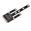 PCIE To NVME Adapter PCIE To M.2 M Key Converter Risers Board Expansion Card for 2230 2242 2260 2280 SSD Accessories