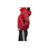 adidas Mic Warm Women's Red Floral Print Hooded Jacket GG0769