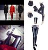 Elegant New For Women Girl Lady Faux Leather Pencil Pants Black Slim Trousers Legging For Chic Outfits