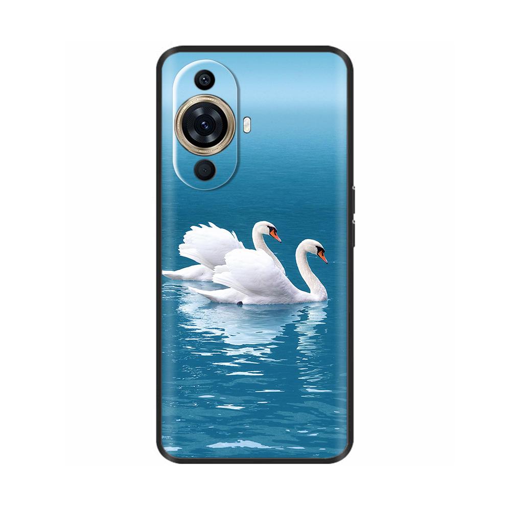 Чехол для Hauwei NOVA 11 Pro Чехол для телефона с рисунком кота и льва Для Huawei Nova 11 Ultra Nova11 Pro 11Pro 11i Силиконовая задняя крышка Fundas