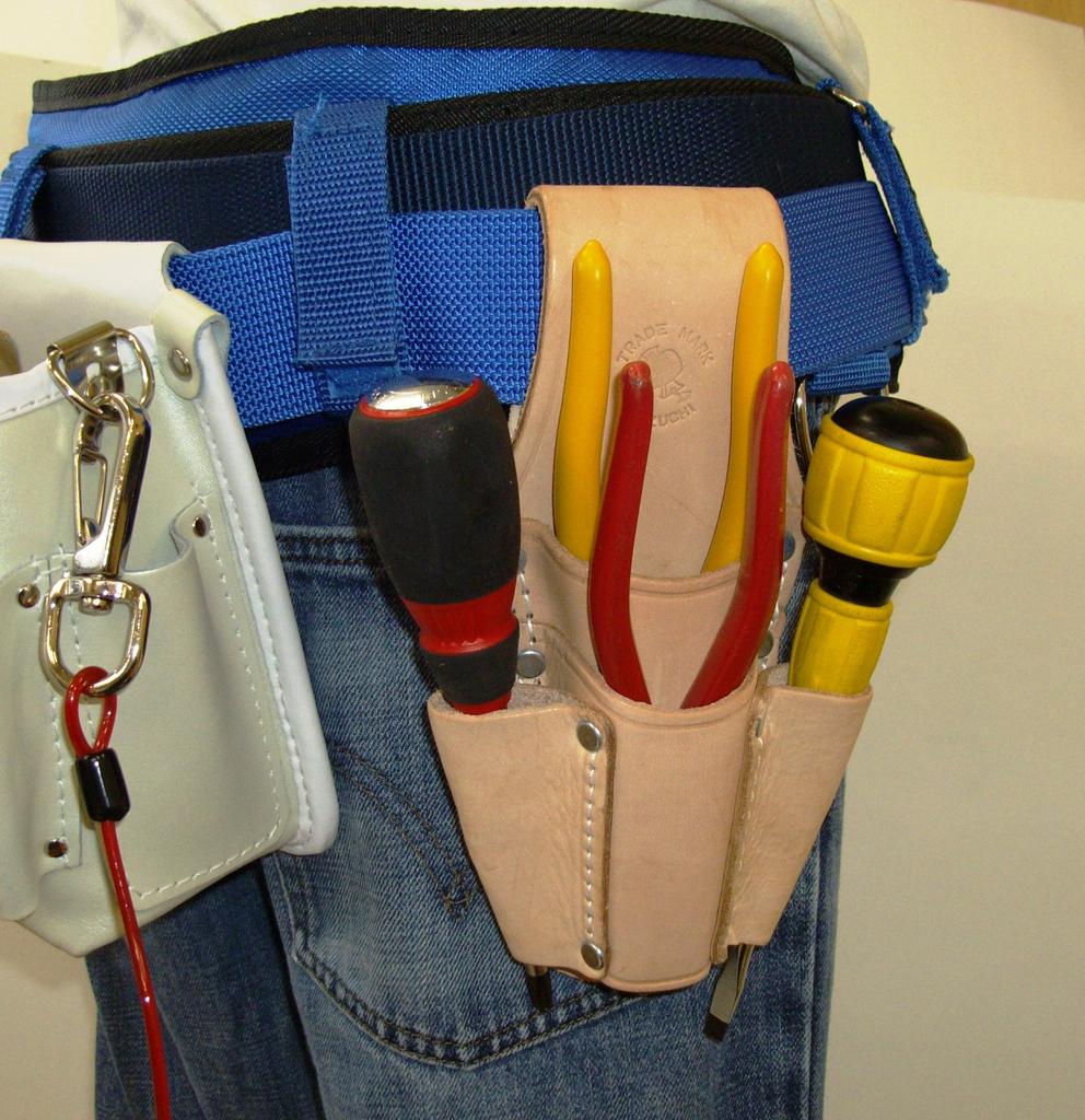 Щипцы для кожи KOZUCHI Nume, держатель для 2 отверток, двойной тисненый держатель, ярусы, в комплекте, прошитый, SP-05