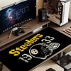 Pittsburgh Steelers Mouse Pad, Large Gaming Desk Mat, Non-slip XXL Mousepad for Laptop & Tablet, Mini PC Playmat with Stitched Edges