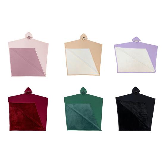 Oversized Blanket Cloak for Women Men Adults Unisex Loose Fit Fleece Hoodie Cloak Winter Warm Plush Wearable Blanket Robe