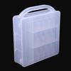 30 Grid Nail Polish Display Organizer Box Clear Double Side Nail Uv Gel Holder Shelf Quick Install Cosmetic Rack Manicure