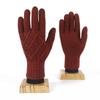 REACH STAR Winter Pineapple-Knit Touchscreen Gloves