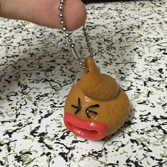 Креативные какашки для языка, забавная антистрессовая игрушка, розыгрыш, подарок, подвесной брелок