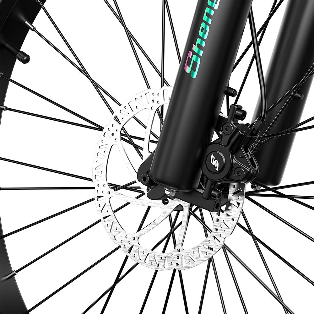 Shengmilo MX06 Electric Bike 500WMotor  48V17.5AH High Capacity Battery Shimano 7-Speed Gears 26×3.0 Durable Tires Adult Commuter Off-Road E-Bike