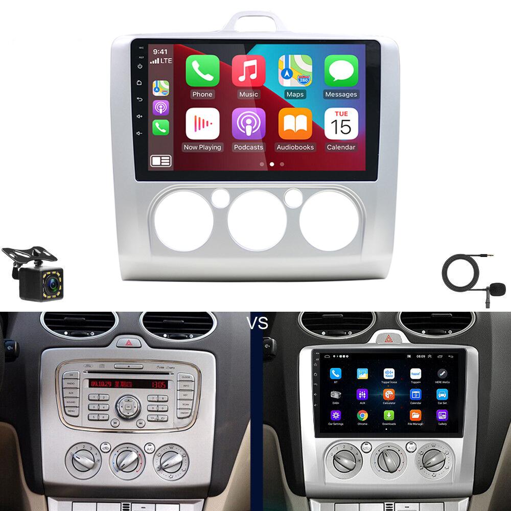 Автомобильное радио Android 13 GPS Navi WIFI BT + камера совместимо с Ford Focus MK2 MK II 2004-2011