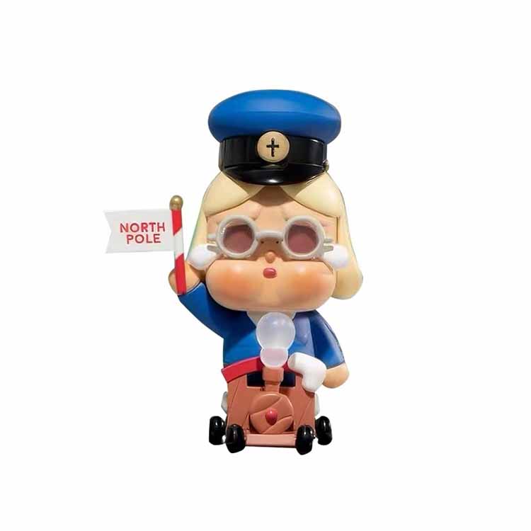 POP MART CRYBABY Плачущая кукла Одиночная Рождественская коллекция Мистери-боксы, Один Мистери-бокс