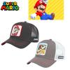 Летняя бейсболка дальнобойщика Марио, Мультяшная бейсболка Супер Марио для мужчин и женщин, Оптовая прямая трансляция
