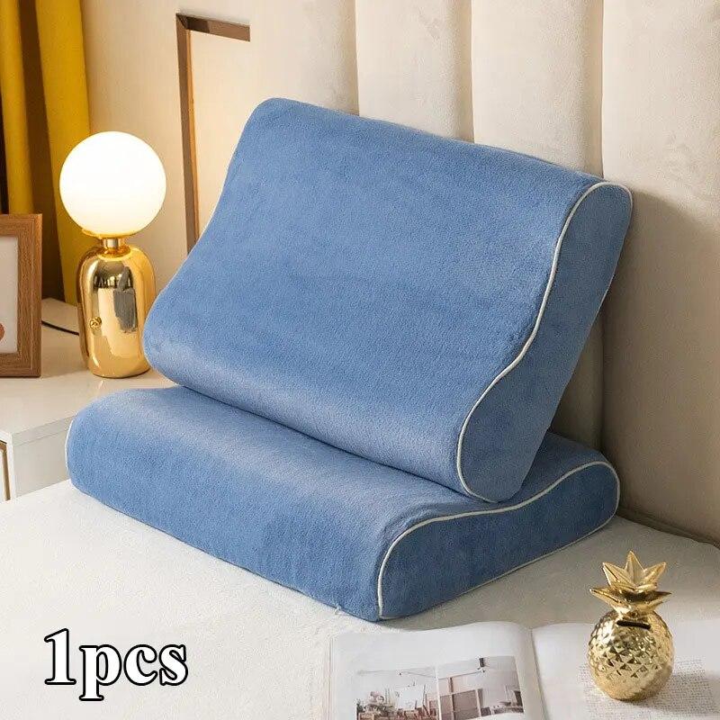 Однотонное постельное белье, мягкая наволочка, наволочка, минималистский стиль, наволочка из хлопкового латекса