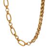 Eetit Stainless Steel Gold Color Chain Necklace for Women