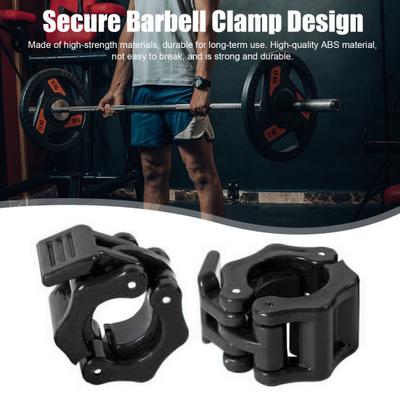 1 пара зажимов для штанги Spinlock, замки-фиксаторы, замки для штанги для тяжелой атлетики, быстросъемные зажимы для жима штанги лежа