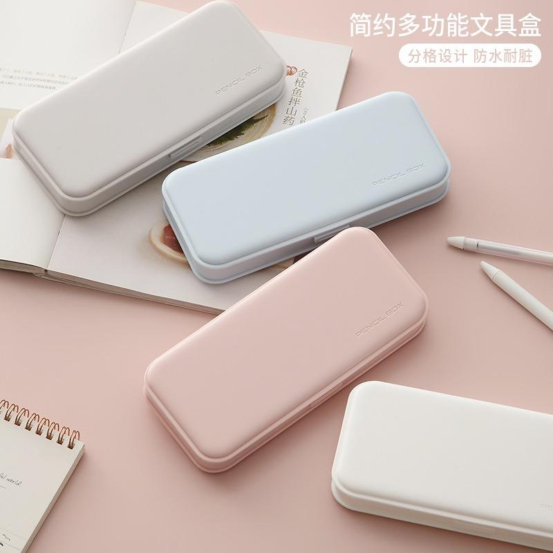 Creative Simple Plastic Stationery Storage Pencil Case For Students